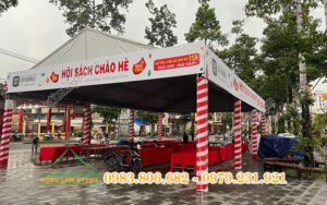 Cho thuê nhà bạt tổ chức Hội sách chào hè 2025 tại Tp Thủ Dầu Một Bình Dương