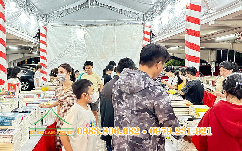 Cho thuê nhà bạt tổ chức Hội sách chào hè 2025 tại Tp Thủ Dầu Một Bình Dương Cho thuê nhà bạt tổ chức Hội sách chào hè 2025 tại Tp Thủ Dầu Một Bình Dương