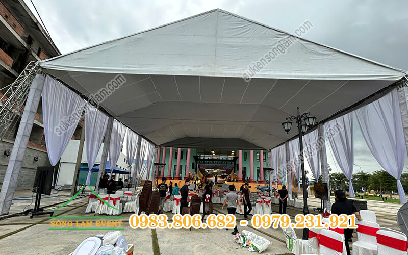 Cho thuê nhà bạt tổ chức Lễ kỷ niệm 25 năm thành lập công ty Formosa tại Bà Rịa Vũng Tàu Cho thuê nhà bạt tổ chức Lễ kỷ niệm 25 năm thành lập công ty Formosa tại Bà Rịa Vũng Tàu