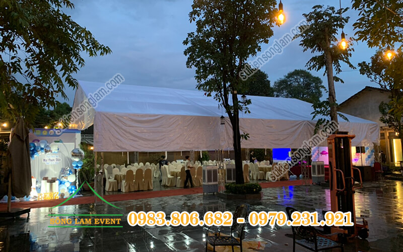 Cho thuê nhà bạt tổ chức tiệc sinh nhật cho bé