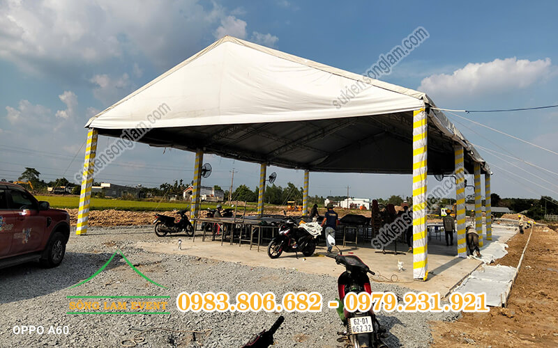 Kích thước nhà bạt chuẩn Kích thước nhà bạt chuẩn