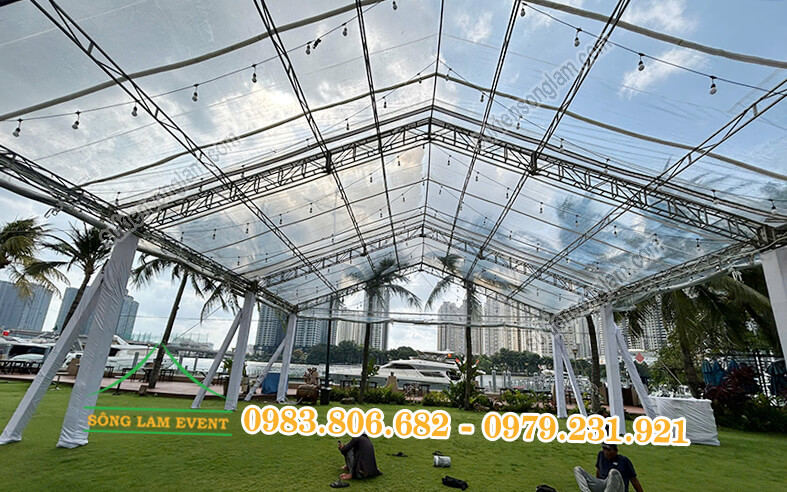 Kích thước nhà bạt không gian Kích thước nhà bạt không gian