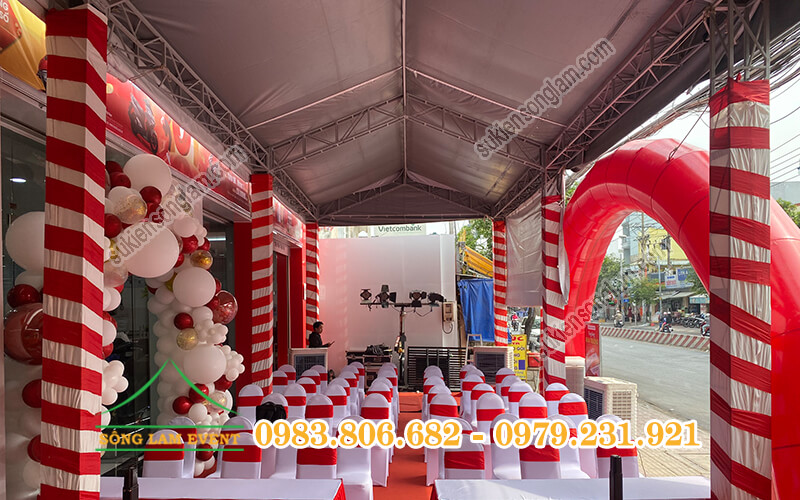 Thuê nhà bạt tổ chức khai trương Thuê nhà bạt tổ chức khai trương