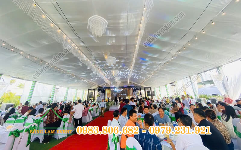 Ứng dụng nhà bạt không gian