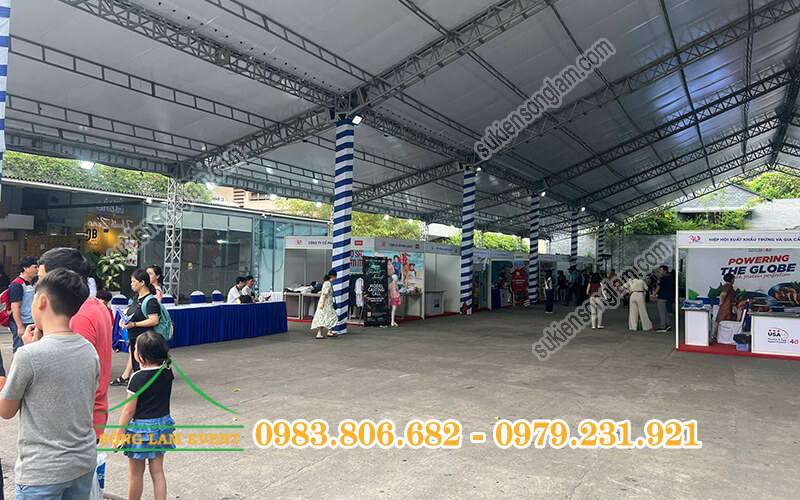 Cho thuê gian hàng tiêu chuẩn tổ chức chương trình Khám phá nông nghiệp Hoa Kỳ Tphcm