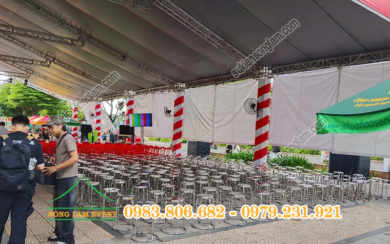 Cho thuê nhà bạt tổ chức Mái ấm gia đình Việt 2025 tại Đà Nẵng