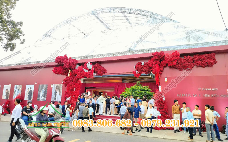 Cho thuê nhà bạt mái vòm tổ chức đám cưới tại Long Khánh Đồng Nai Cho thuê nhà bạt mái vòm tổ chức đám cưới tại Long Khánh Đồng Nai