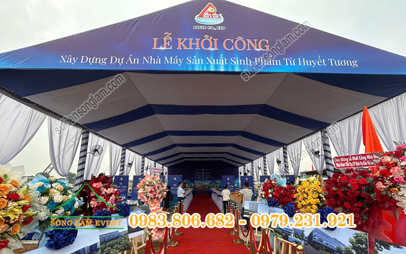 Dịch vụ cho thuê rạp tổ chức sự kiện