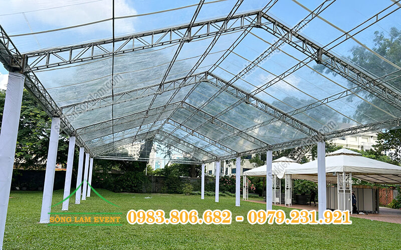 Thuê rạp che ngoài trời cho sự kiện