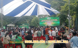 Cho thuê dù sự kiện tổ chức Chung kết đấu trường Vioedu 2025 tại Tphcm