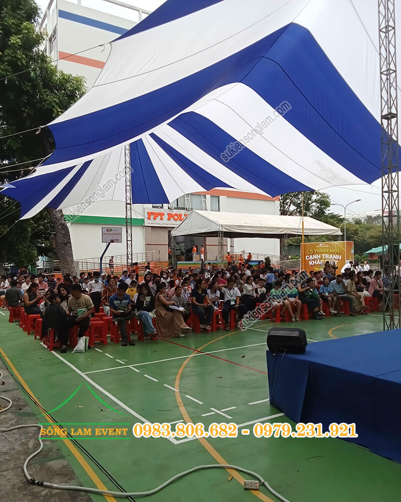 Cho thuê dù sự kiện tổ chức Chung kết đấu trường Vioedu 2025 tại Tphcm