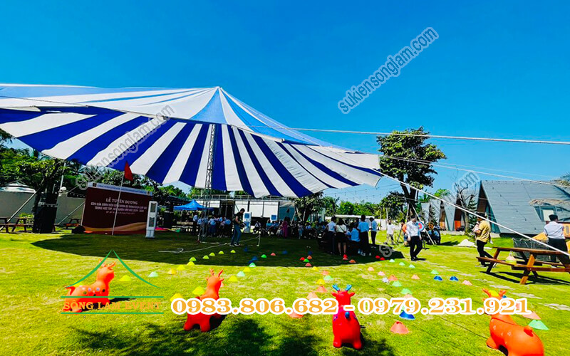 Cho thuê dù sự kiện tổ chức lễ tuyên dương của Agribank CN Nam Đồng Nai tại Utopia Gaming Tphcm