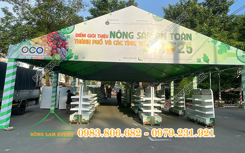 Cho thuê nhà bạt tổ chức Điểm giới thiệu nông sản an toàn Tphcm và các tỉnh thành 2025 Cho thuê nhà bạt tổ chức Điểm giới thiệu nông sản an toàn Tphcm và các tỉnh thành 2025