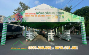 Cho thuê nhà bạt tổ chức Điểm giới thiệu nông sản an toàn Tphcm và các tỉnh thành 2025