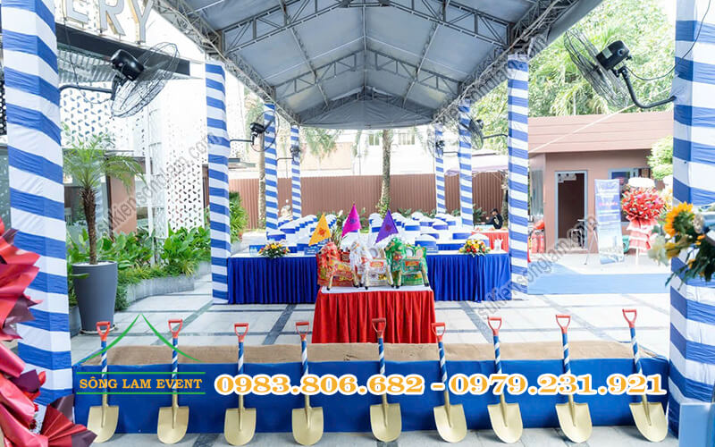 Cho thuê nhà bạt không gian sự kiện tại huyện Thuận Giao Tphcm