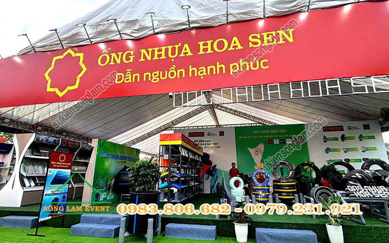 Cho thuê nhà bạt tổ chức Chương trình mái ấm gia đình Việt 2025 tại Thanh Hóa
