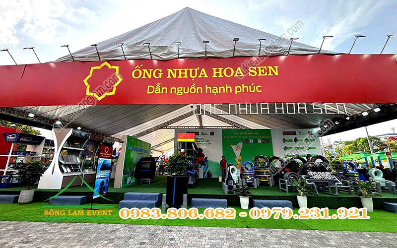 Cho thuê nhà bạt tổ chức Chương trình mái ấm gia đình Việt 2025 tại Thanh Hóa