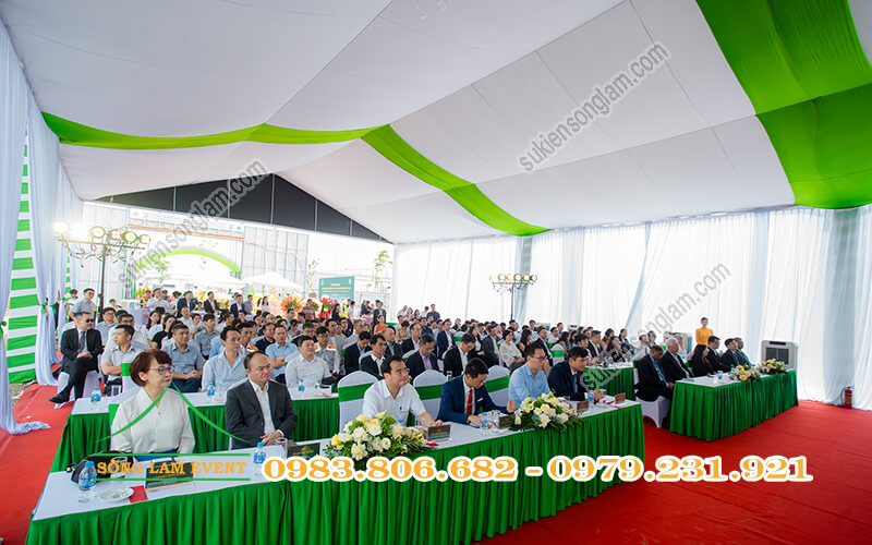 Cho thuê nhà bạt không gian sự kiện tại phường Bình Đông Tphcm