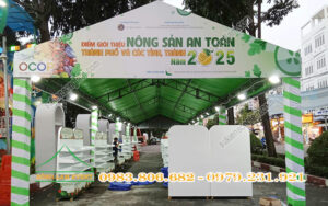 Cho thuê nhà bạt không gian sự kiện tại phường Bình Đông Tphcm