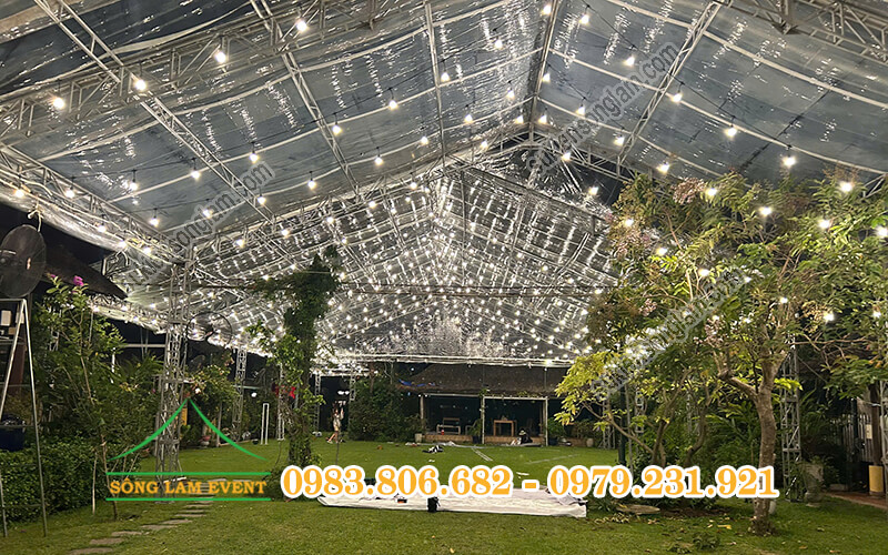 Cho thuê nhà bạt trong suốt tổ chức sự kiện tại Bình An Village Sài Gòn Tphcm Cho thuê nhà bạt trong suốt tổ chức sự kiện tại Bình An Village Sài Gòn Tphcm