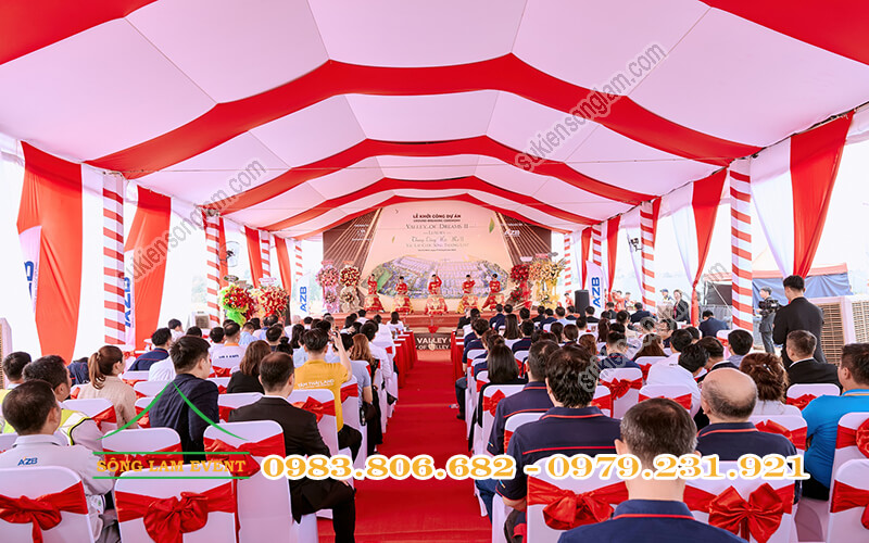 Chi phí thuê nhà bạt không gian