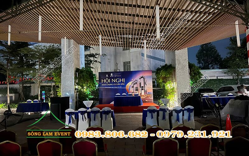 Cho thuê bàn ghế sự kiện tổ chức hội nghị nhà chung cư lần đầu C-sky View TPHCM Cho thuê bàn ghế sự kiện tổ chức hội nghị nhà chung cư lần đầu C-sky View TPHCM