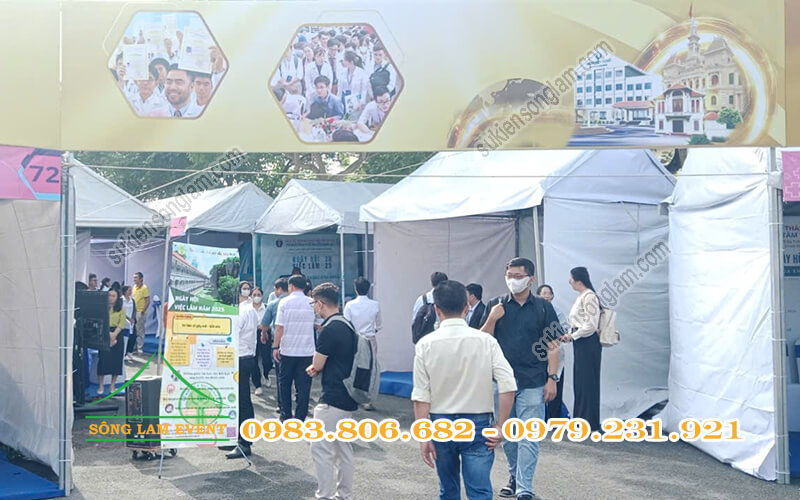 Cho thuê gian hàng hội chợ Ngày hội việc làm ngành y tế Tphcm lần 3 2025