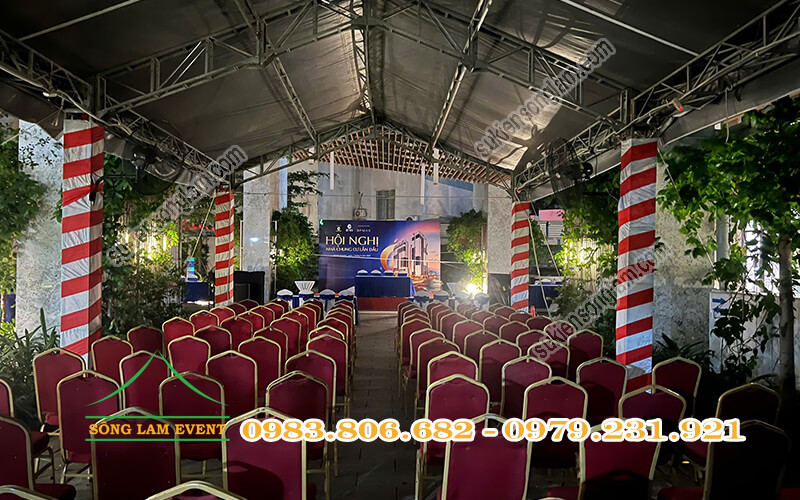 Cho thuê nhà bạt tổ chức Hội nghị nhà chung cư lần đầu C-Sky View Tphcm