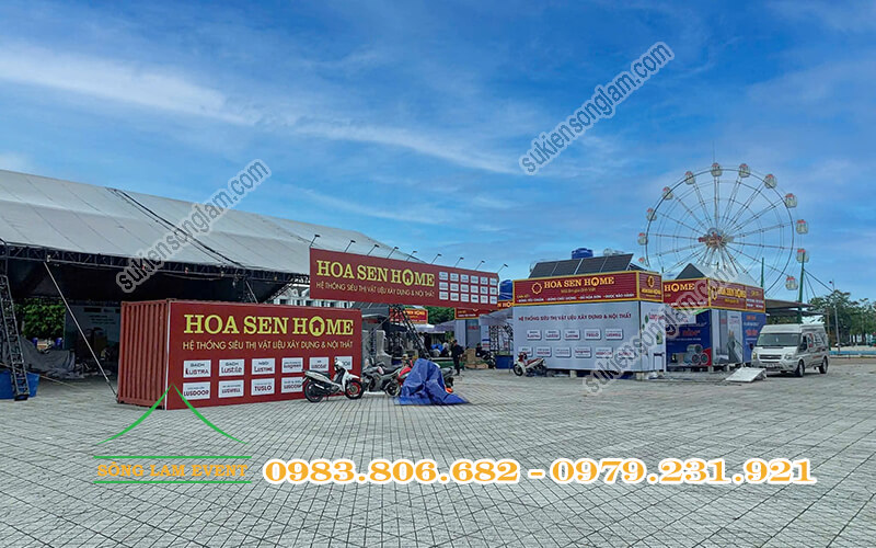 Cho thuê nhà bạt tổ chức Mái ấm gia đình Việt 2025 tại Rạch Giá An Giang