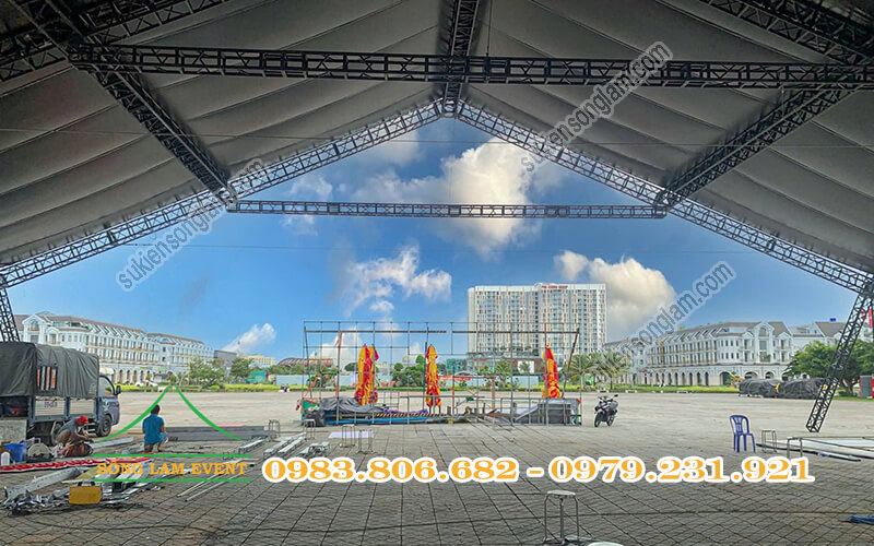 Cho thuê nhà bạt tổ chức Mái ấm gia đình Việt 2025 tại Rạch Giá An Giang