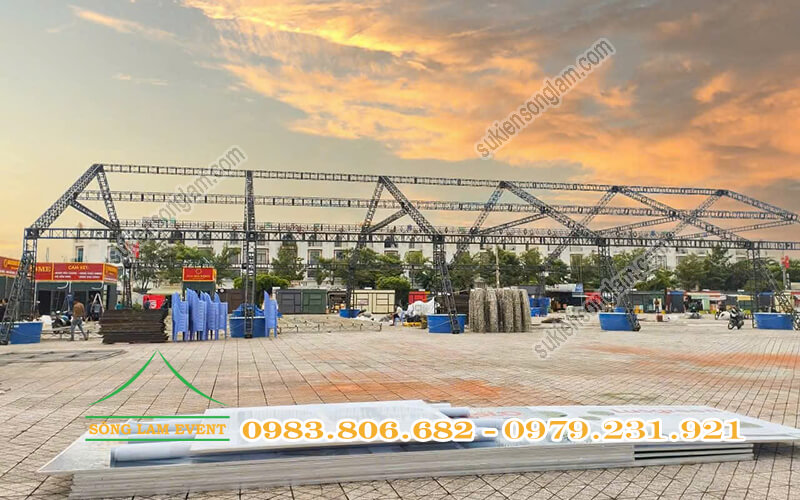Cho thuê nhà bạt tổ chức Mái ấm gia đình Việt 2025 tại Rạch Giá An Giang