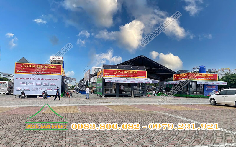 Cho thuê nhà bạt tổ chức Mái ấm gia đình Việt 2025 tại Rạch Giá An Giang
