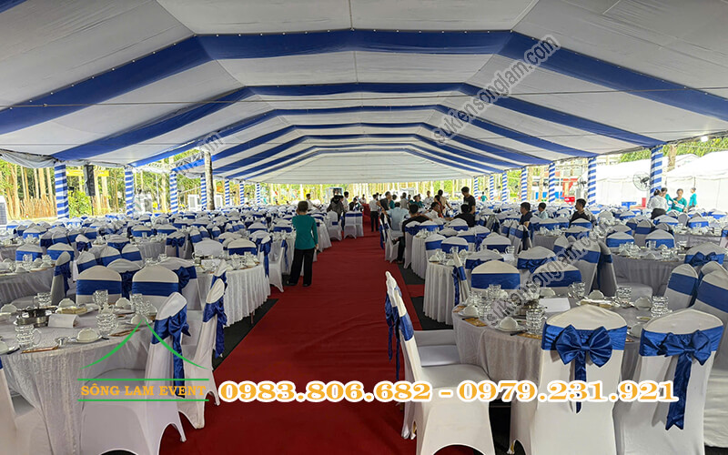 Cho thuê nhà bạt tổ chức Ngày hội văn hóa PVCOMBANK 2025 TPHCM