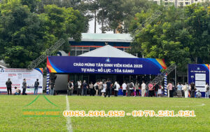 Cho thuê nhà bạt tổ chức sự kiện nhập học K2025 trường ĐH Bách Khoa TPHCM