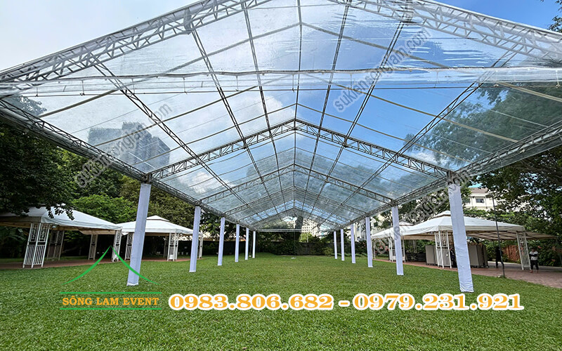 Cho thuê nhà bạt không gian sự kiện tại phường Phú Thọ TPHCM