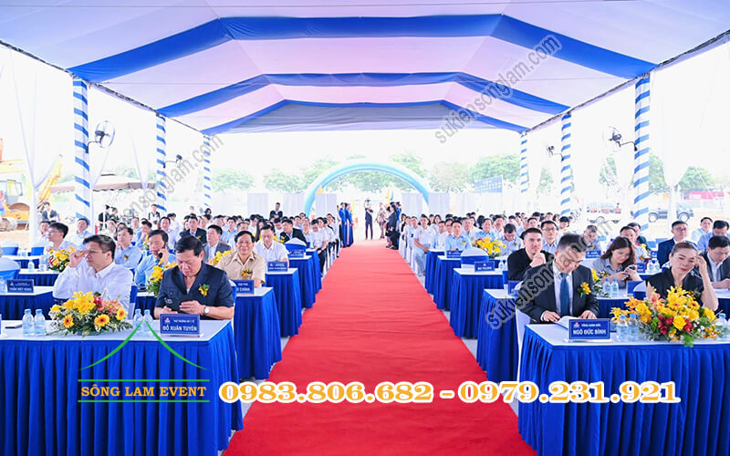 Cho thuê nhà bạt không gian sự kiện tại phường Tân Uyên Tphcm