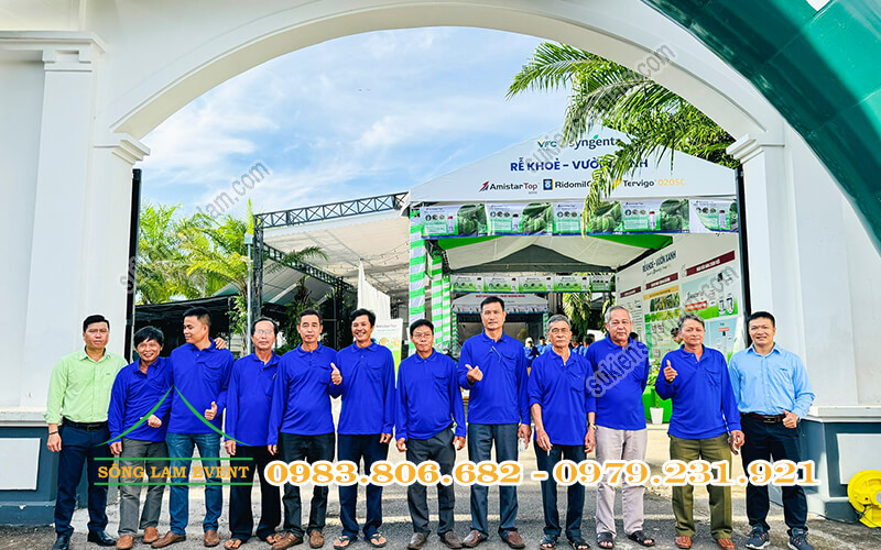 Cho thuê nhà bạt tổ chức sự kiện VFC Syngenta 2025 tại Đồng Nai