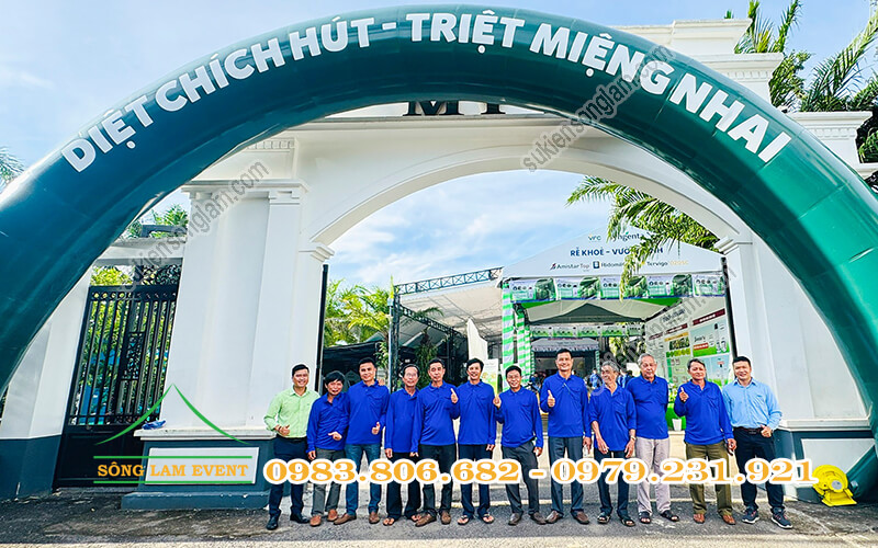 Cho thuê nhà bạt tổ chức sự kiện VFC Syngenta 2025 tại Đồng Nai