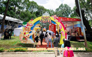 Cho thuê nhà bạt tại Tiktok Food Fest 2025 TPHCM