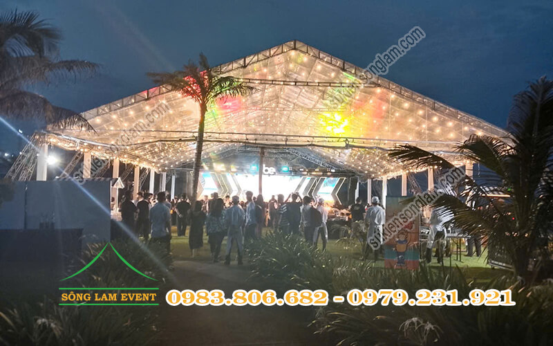 Cho thuê nhà bạt trong suốt tổ chức sự kiện Be - Team building 2025 tại Hồ Tràm TPHCM Cho thuê nhà bạt trong suốt tổ chức sự kiện Be - Team building 2025 tại Hồ Tràm TPHCM