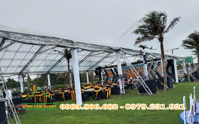 Cho thuê nhà bạt trong suốt tổ chức sự kiện Be - Team building 2025 tại Hồ Tràm TPHCM Cho thuê nhà bạt trong suốt tổ chức sự kiện Be - Team building 2025 tại Hồ Tràm TPHCM