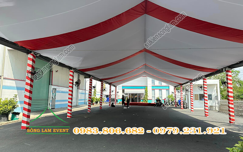 giá thuê nhà bạt sự kiện theo ngày