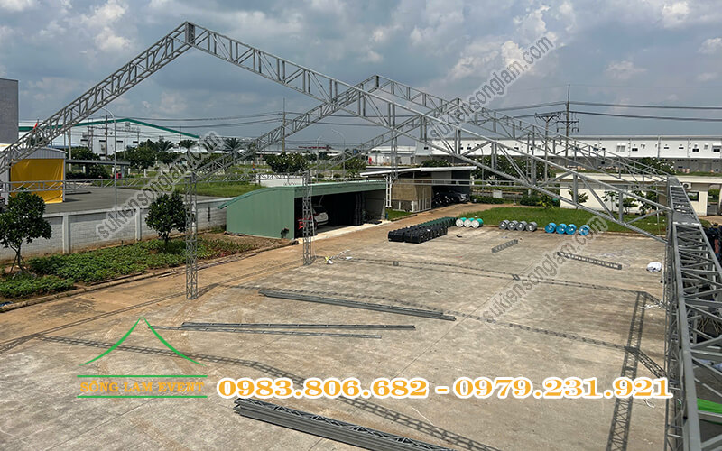 khung truss sắt