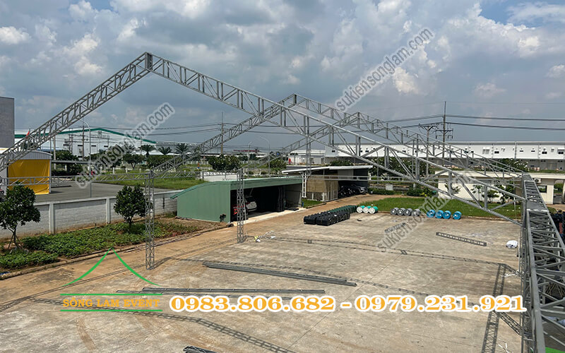 Cấu tạo nhà bạt sự kiện Cấu tạo nhà bạt sự kiện
