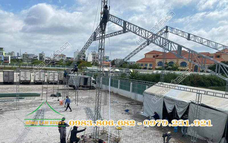 Cấu tạo nhà bạt sự kiện Cấu tạo nhà bạt sự kiện