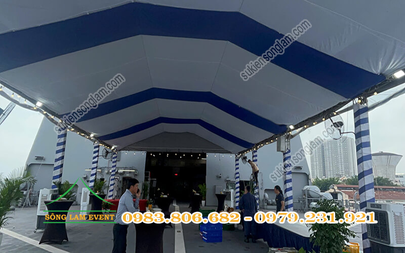 Cho thuê nhà bạt tại chuyến thăm TPHCM của tàu hoàng gia New Zealand Cho thuê nhà bạt tại chuyến thăm TPHCM của tàu hoàng gia New Zealand