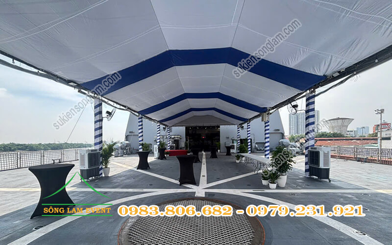 Cho thuê nhà bạt tại chuyến thăm TPHCM của tàu hoàng gia New Zealand Cho thuê nhà bạt tại chuyến thăm TPHCM của tàu hoàng gia New Zealand