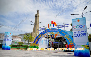Cho thuê nhà bạt tổ chức Diễn đàn kết nối sản phẩm OCOP vùng DBSCL 2025 An Giang