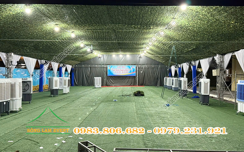 Cho thuê nhà bạt tổ chức lễ kỷ niệm 50 năm ngày truyền thống sư đoàn 370 Đồng Nai