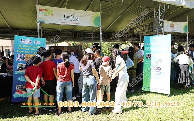 Cho thuê nhà bạt tổ chức Ngày hội khoa học Science Fair 2025 tại TPHCM